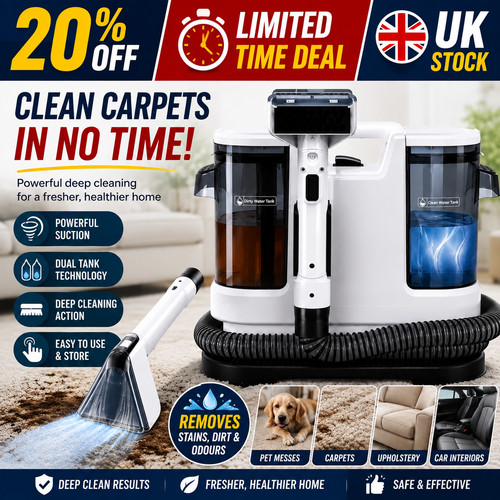 Portable carpet cleaner - carpet,